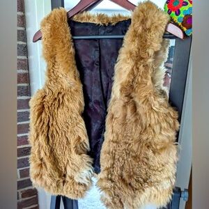 Real Rabbit Fur Vest